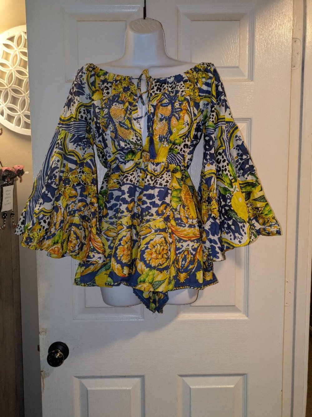 New romper with tags size small